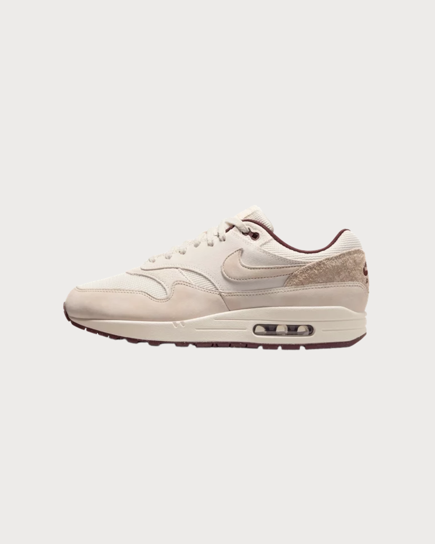 Nike Air Max 1 Sail Burgundy Crush