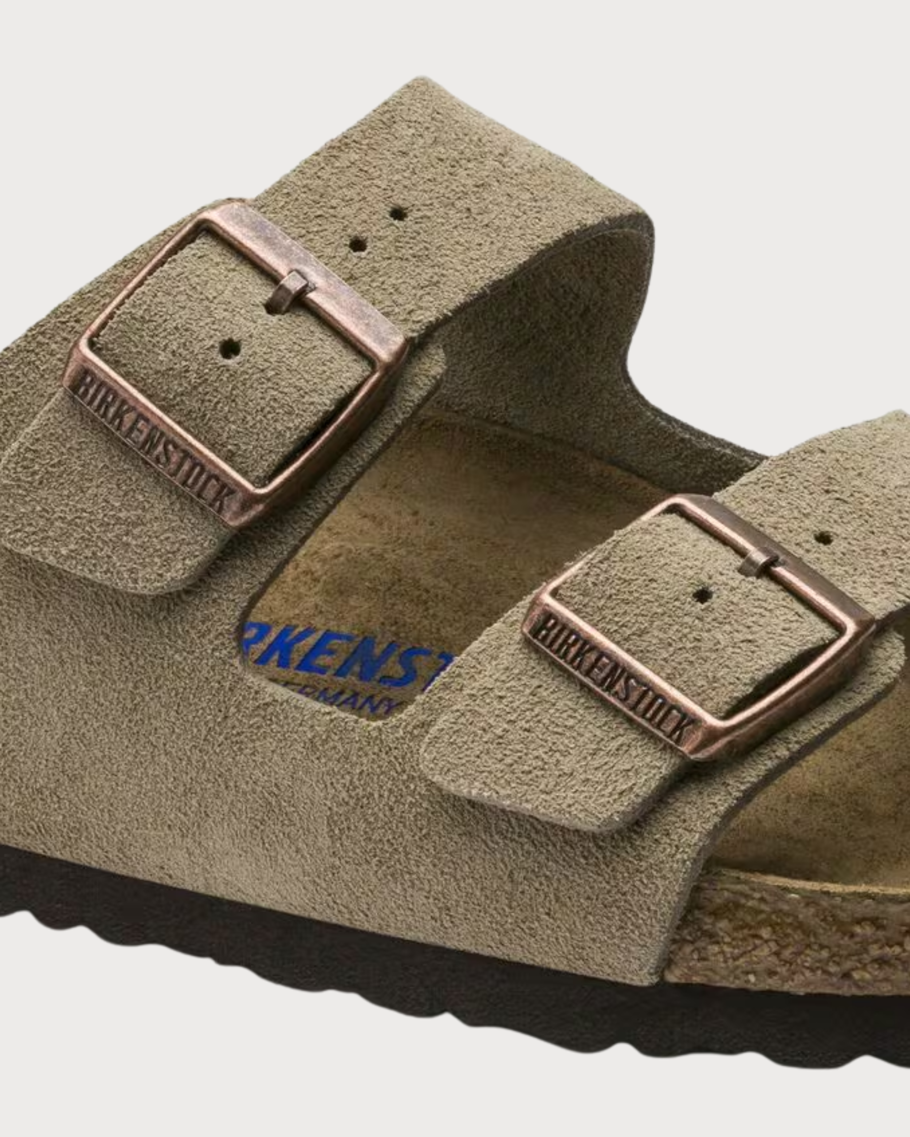Birkenstock Arizona Soft Footbed Suede Taupe 