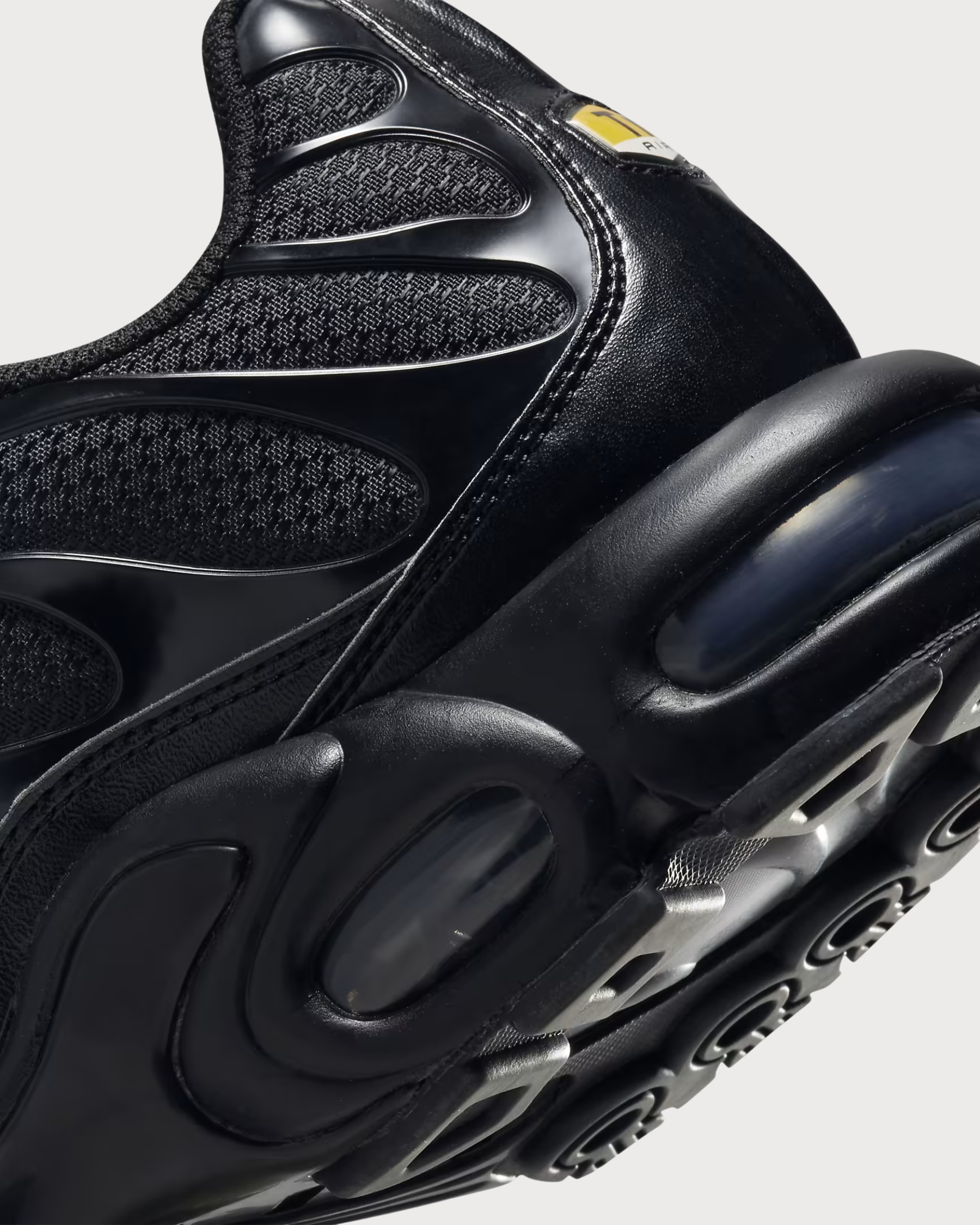 Nike Air Max Plus Triple Black Leather 
