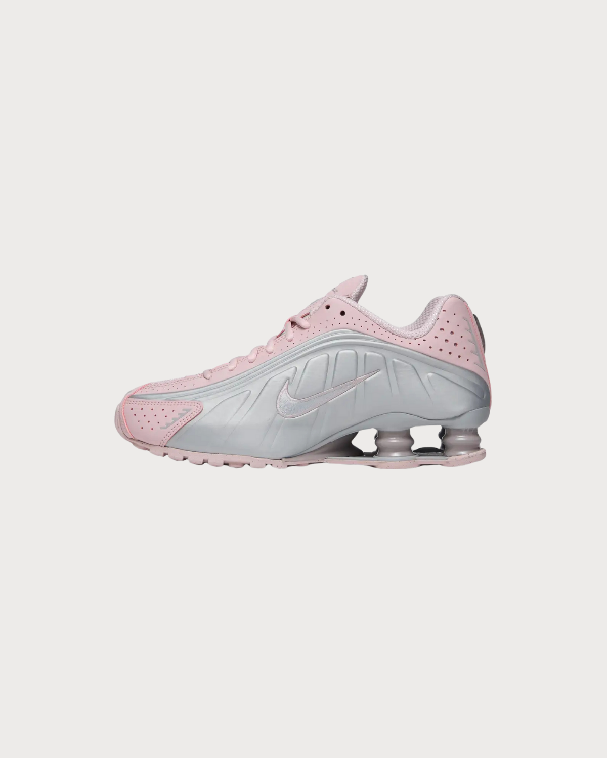 Nike Shox R4 Barely Rose Metallic Platinum
