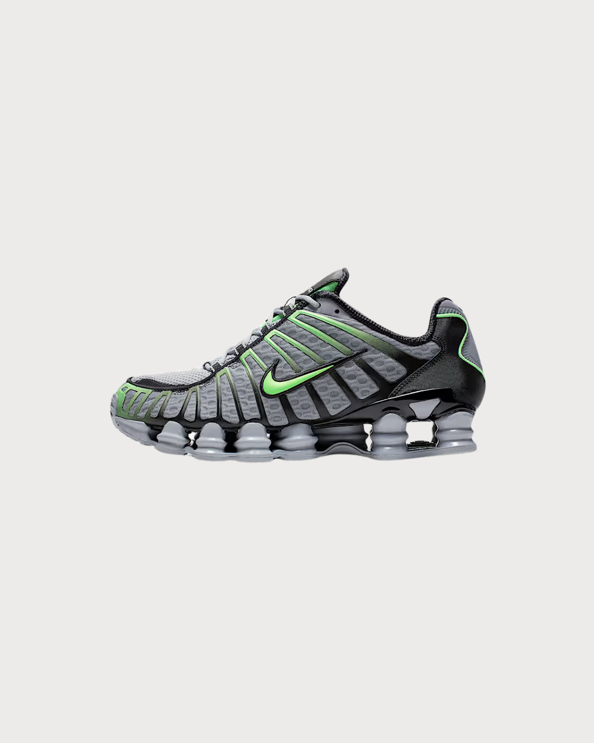 Nike Shox TL Wolf Grey Lime Blast