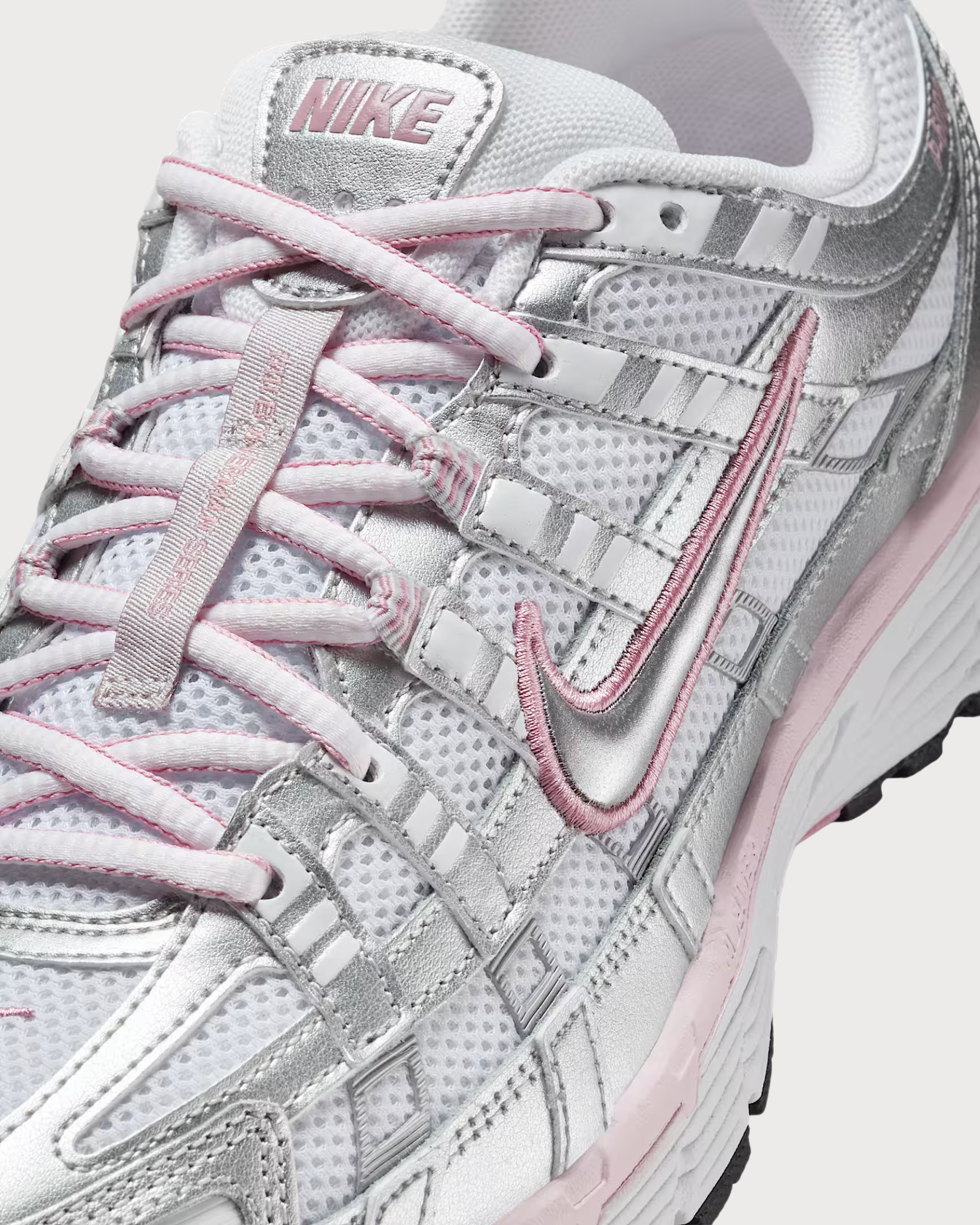 Nike P-6000 White Elemental Pink (W) 