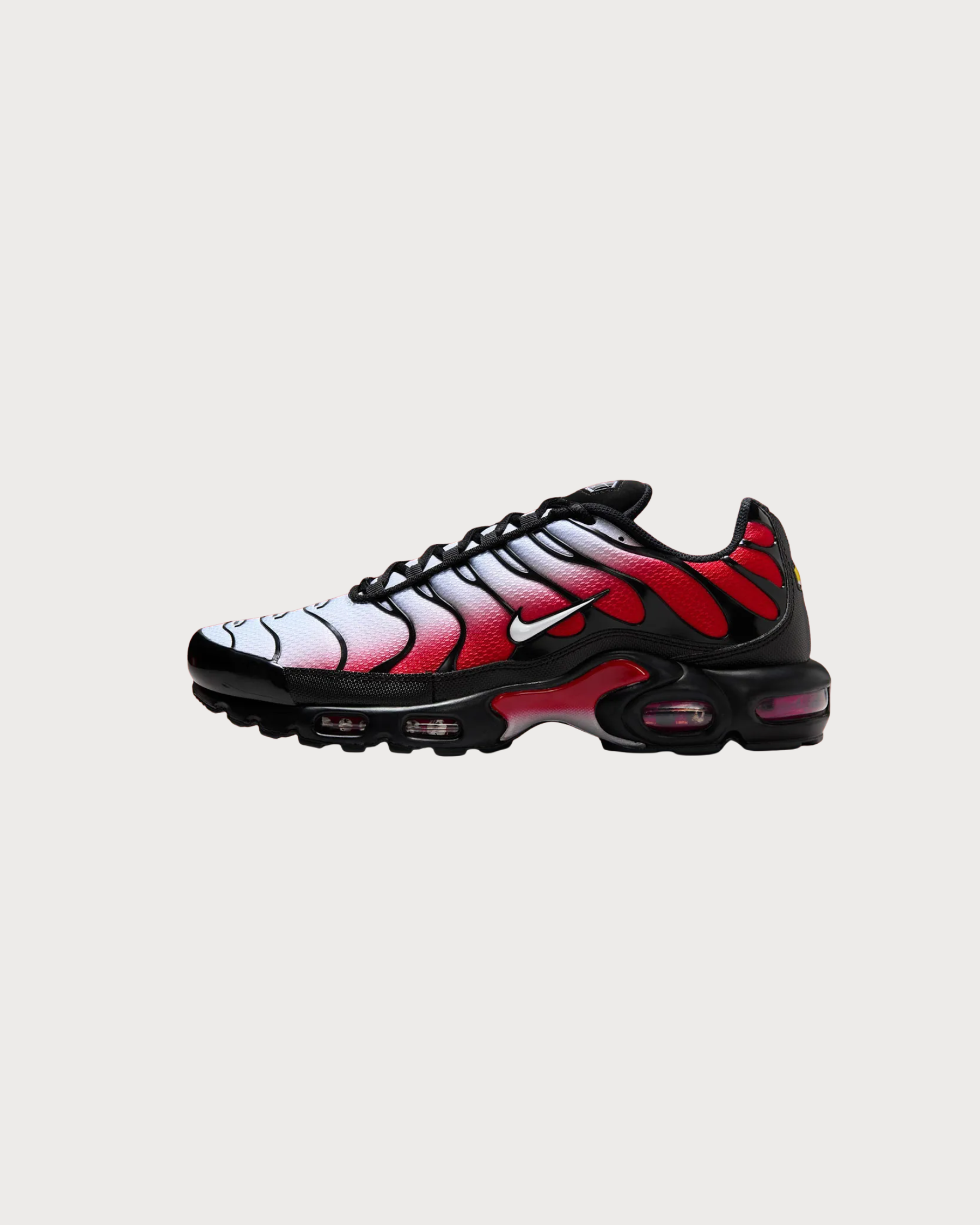 Nike Air Max Plus Pure Platinum University Red Black White 