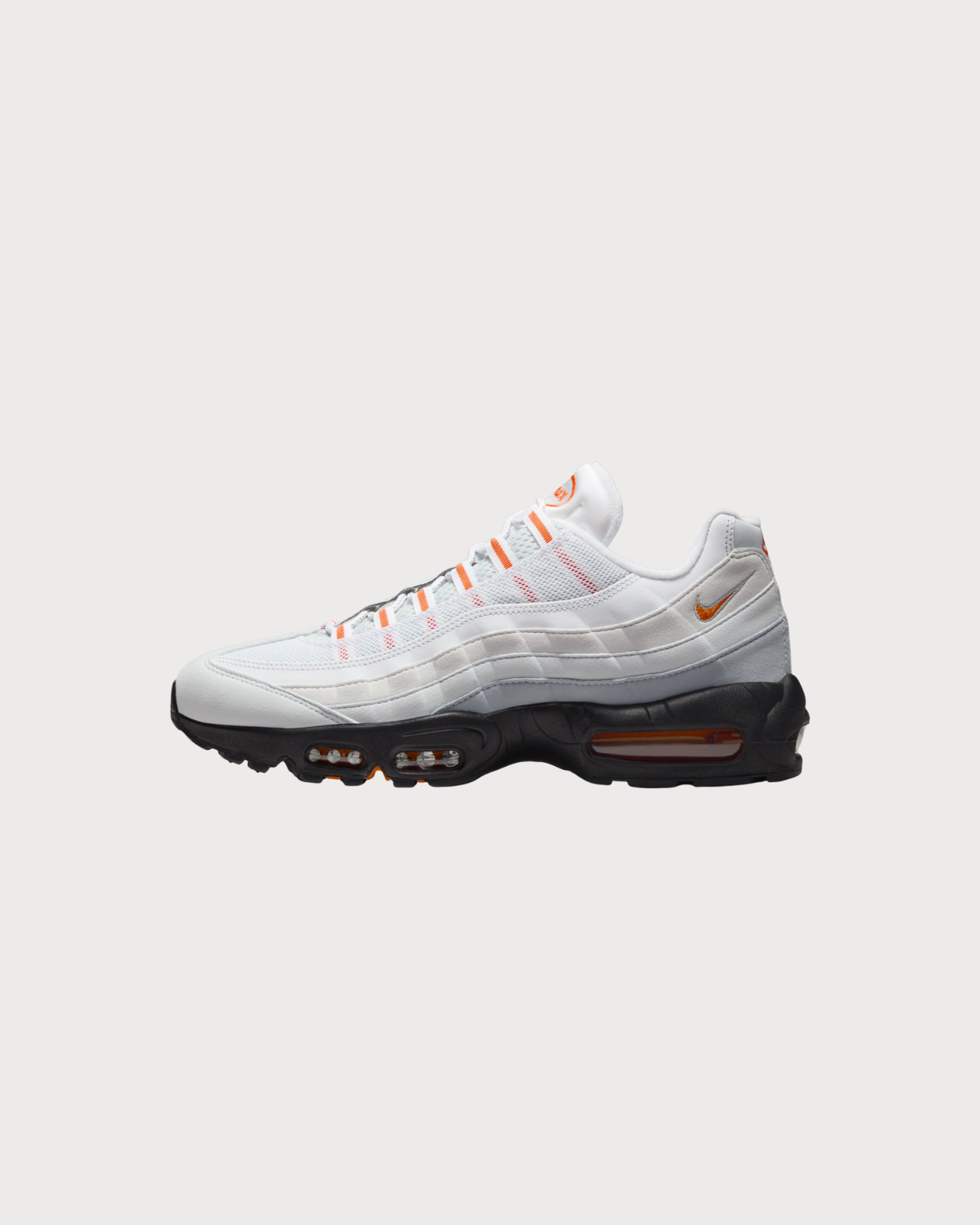 Nike Air Max 95 Wolf Grey Safety Orange Pure Platinum