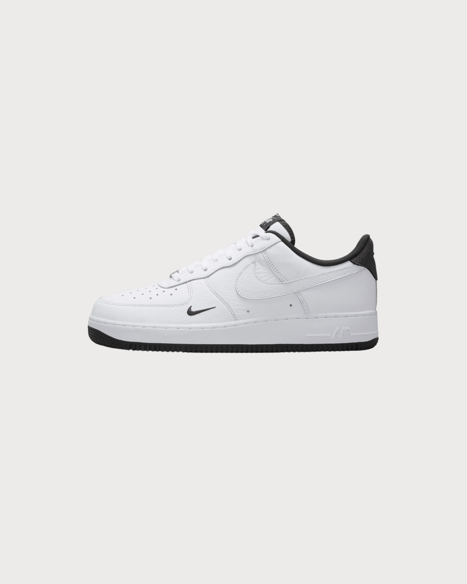Nike Air Force 1 Low '07 White Anthracite Mini Swoosh 