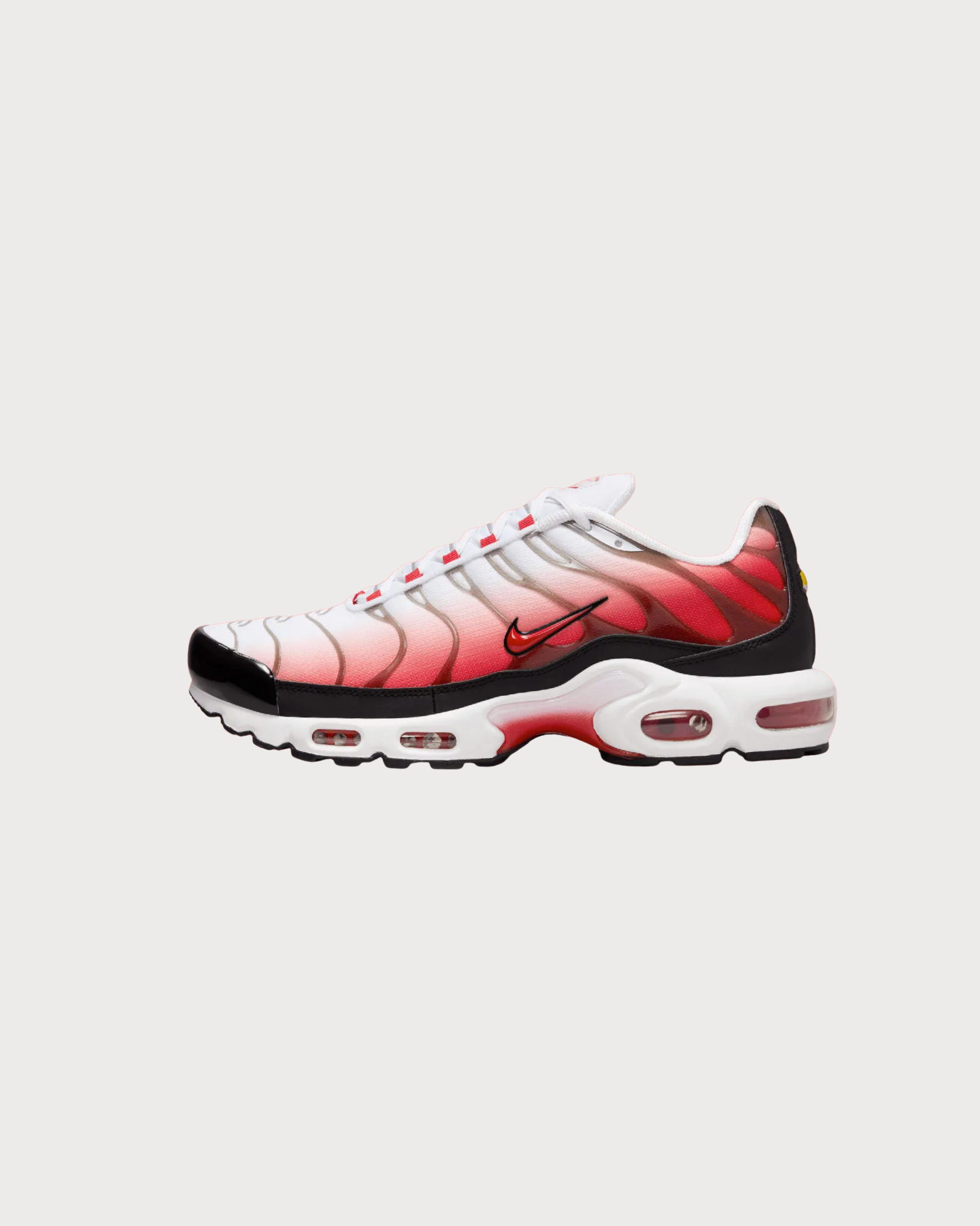 Nike Air Max Plus White Black University Red