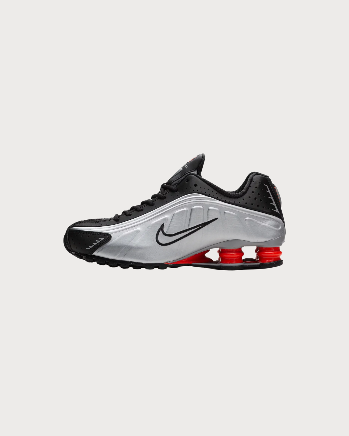 Nike Shox R4 Black Metallic Silver