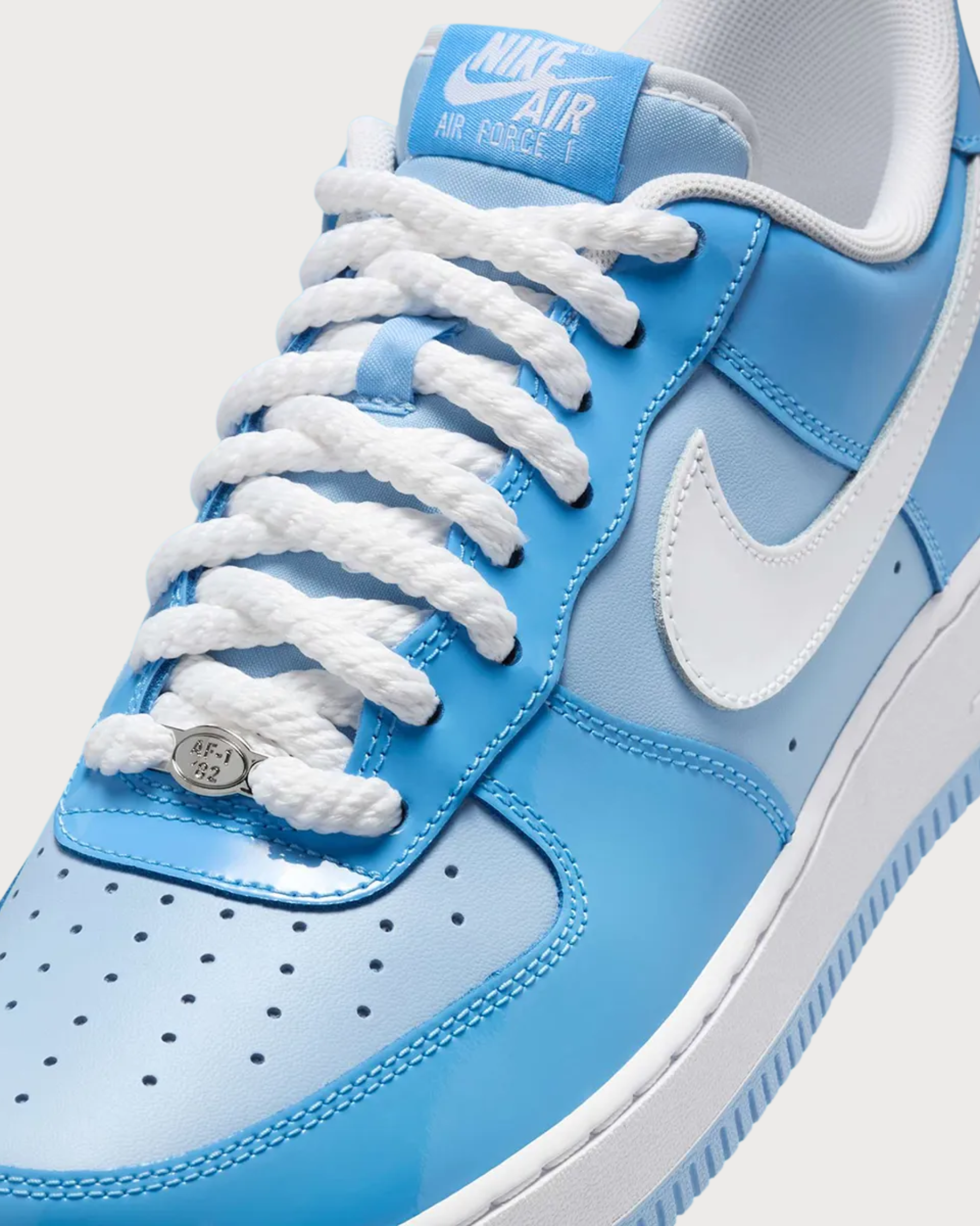 Nike Air Force 1 Low '07 LV8 Phychic Blue White Patent