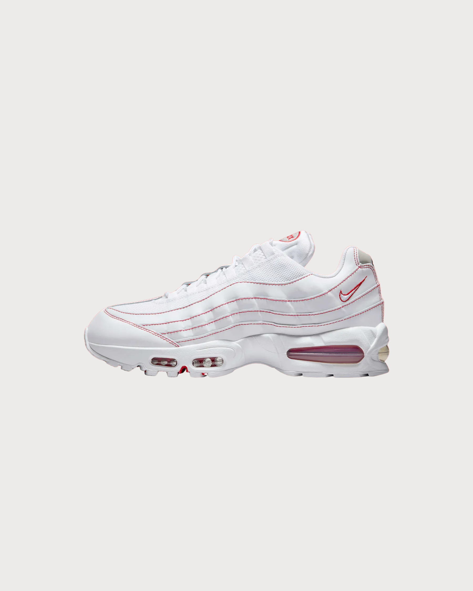 Nike Air Max 95 OG Big Bubble White University Red 