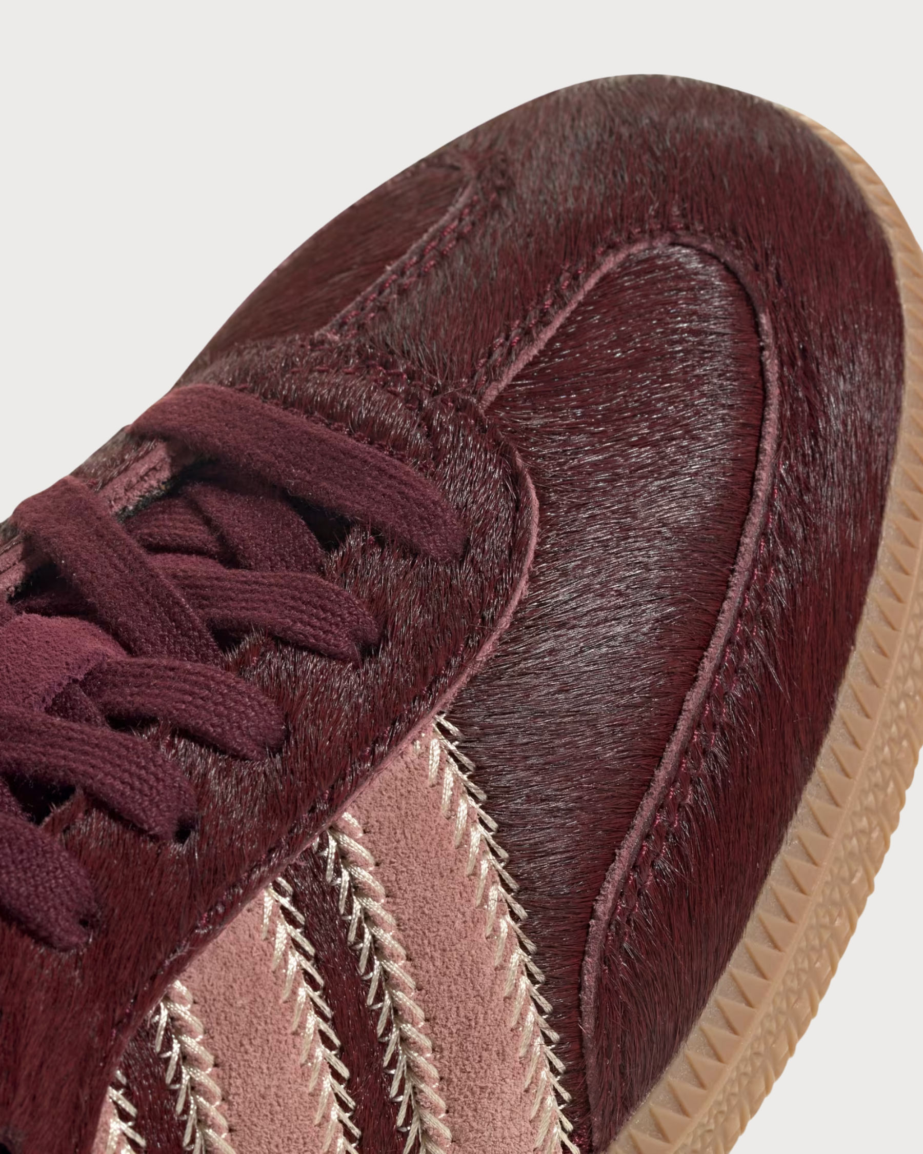 Adidas Samba OG Maroon Sand Strata Pony (W) 