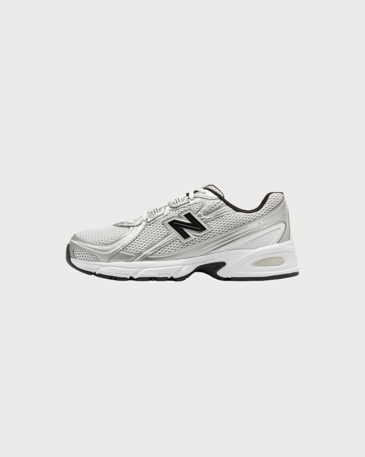 New Balance 740 White Silver Metallic Navy